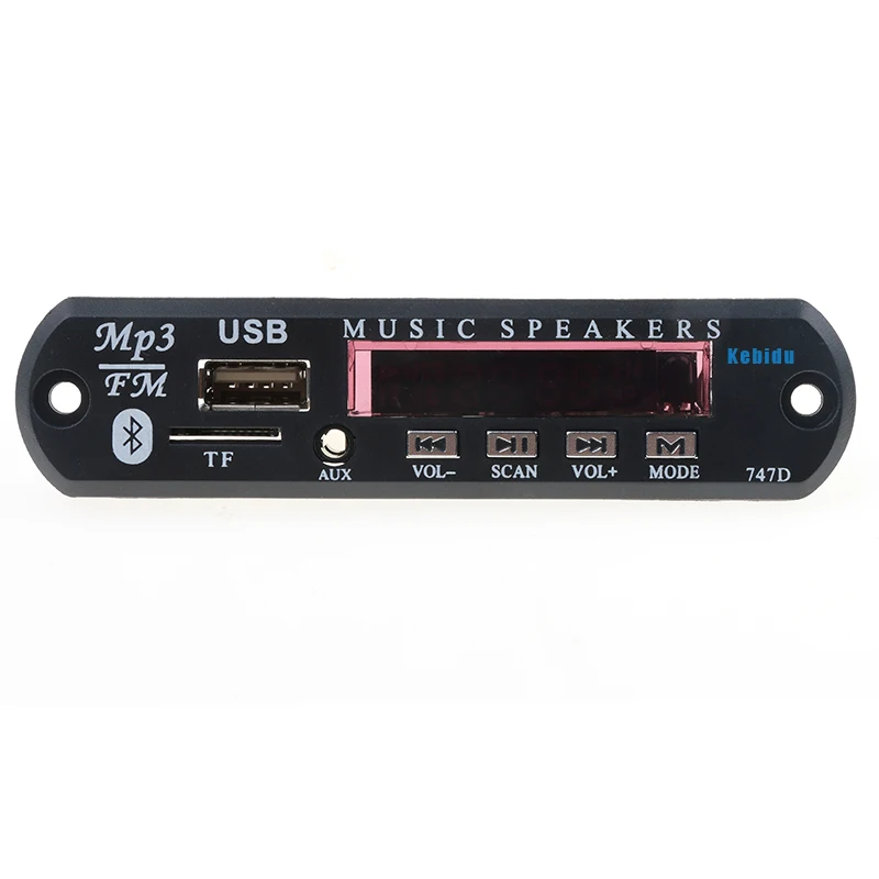 Bluetooth автомобильный FM-радиоприемник с модулем MP3 декодер Mp3 поддержкой FM TF USB AUX
