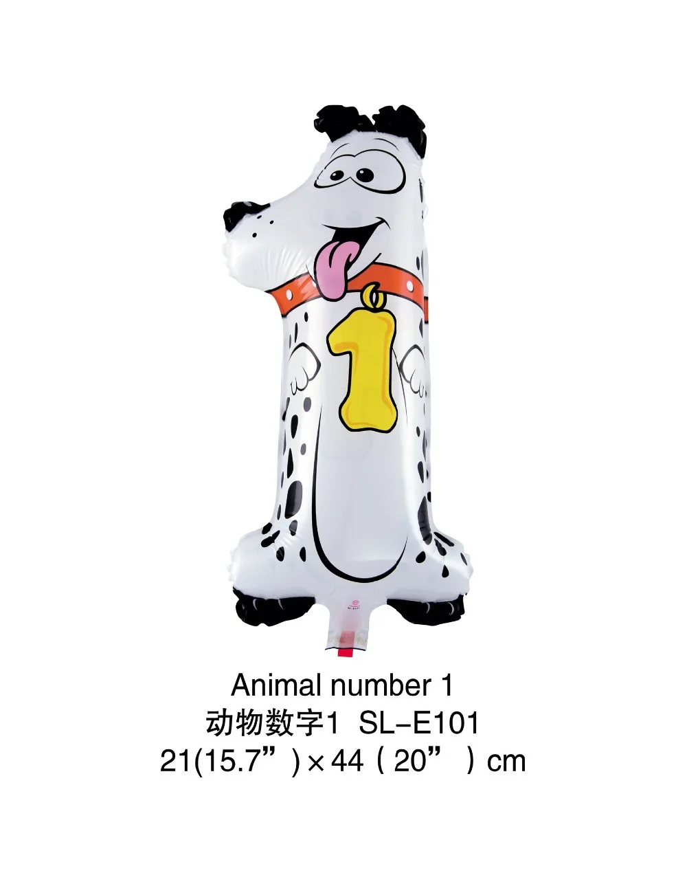 Воздушные шары из фольги с цифрами животных 10 шт./лот украшение для дня рождения