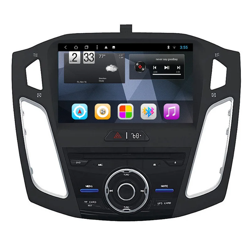 Ectwodvd Восьмиядерный Android 8 1 автомобильный dvd плеер gps навигация Мультимедиа для Ford