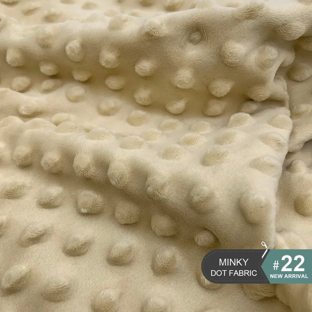 6 шт./лот 45x45 см супер мягкая ткань в мелкий горошек для ручного шитья детское