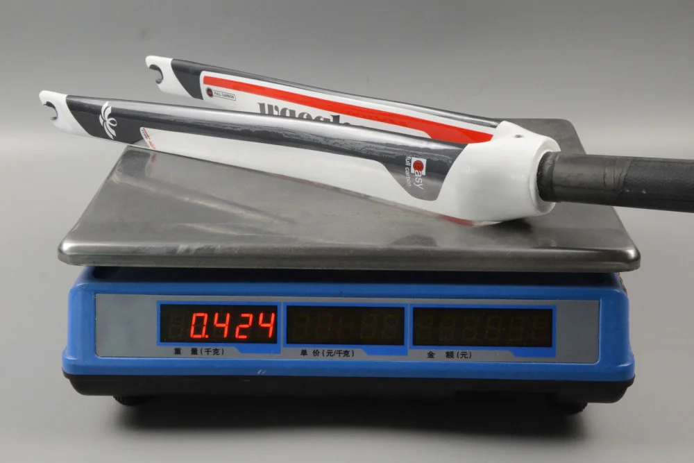 Wacako полностью углеродная вилка новый стиль дорожный велосипед части велосипеда