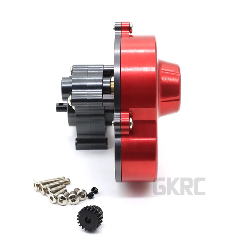 Полный металлический Коробка передач Scx10 коробка содержит шестеренку для 1/10