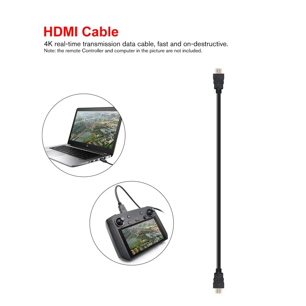 Мини HDMI кабель для DJI Дрон пульт дистанционного управления с экраном 4 K передачи данных в реальном времени высокий преобразователь скорости адаптер для ТВ