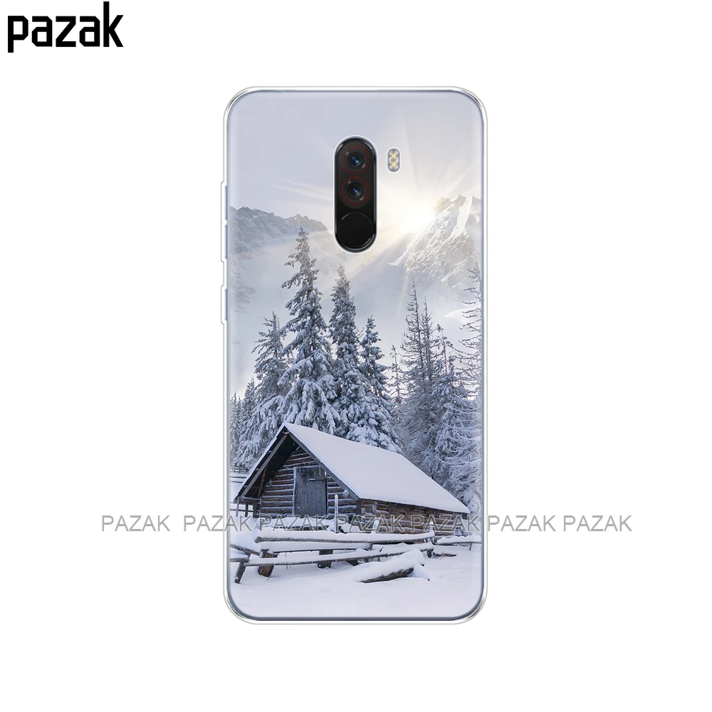 34385 Мягкий чехол pnleone для Xiaomi Pocophone F1, чехол Xiaomi Poco F1, силиконовый мягкий ТПУ чехол для телефона Xiaomi Pocophone F1 Global F, милый - Цвет: 34385