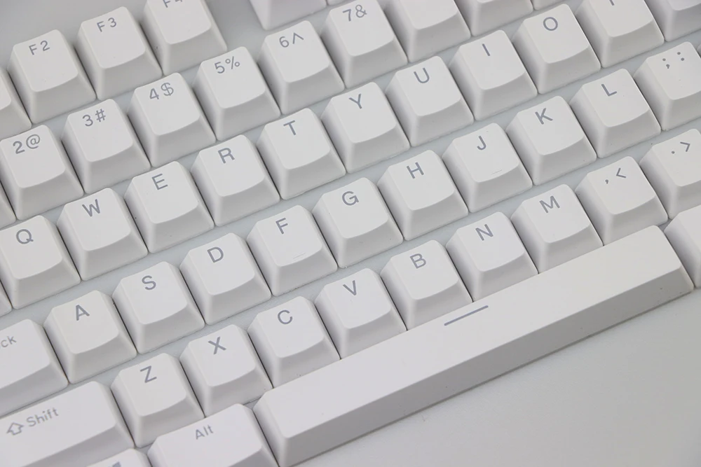 Белый черный 108 ключ PBT двойная съемка с подсветкой для razer BlackWidow Ultimate BlackWidow X механическая клавиатура keyca