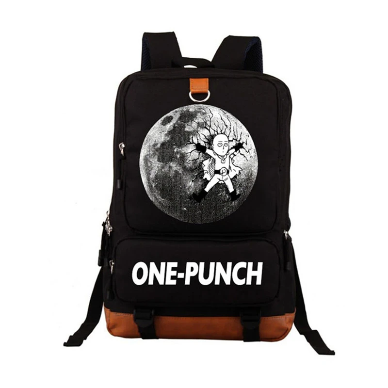 Рюкзак с принтом японского аниме ONE PUNCH MAN Saitama школьный рюкзак для косплея