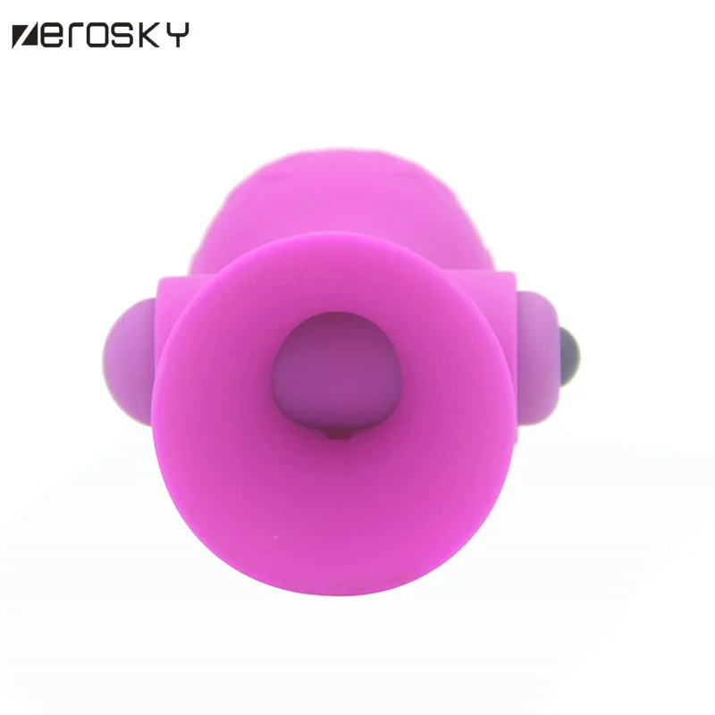Zerosky Nipple Sucker Vibrating Bullet Vibrator Suction Cup Breast Massager Clitoris Stimulator Sex Toys for Woman | Красота и