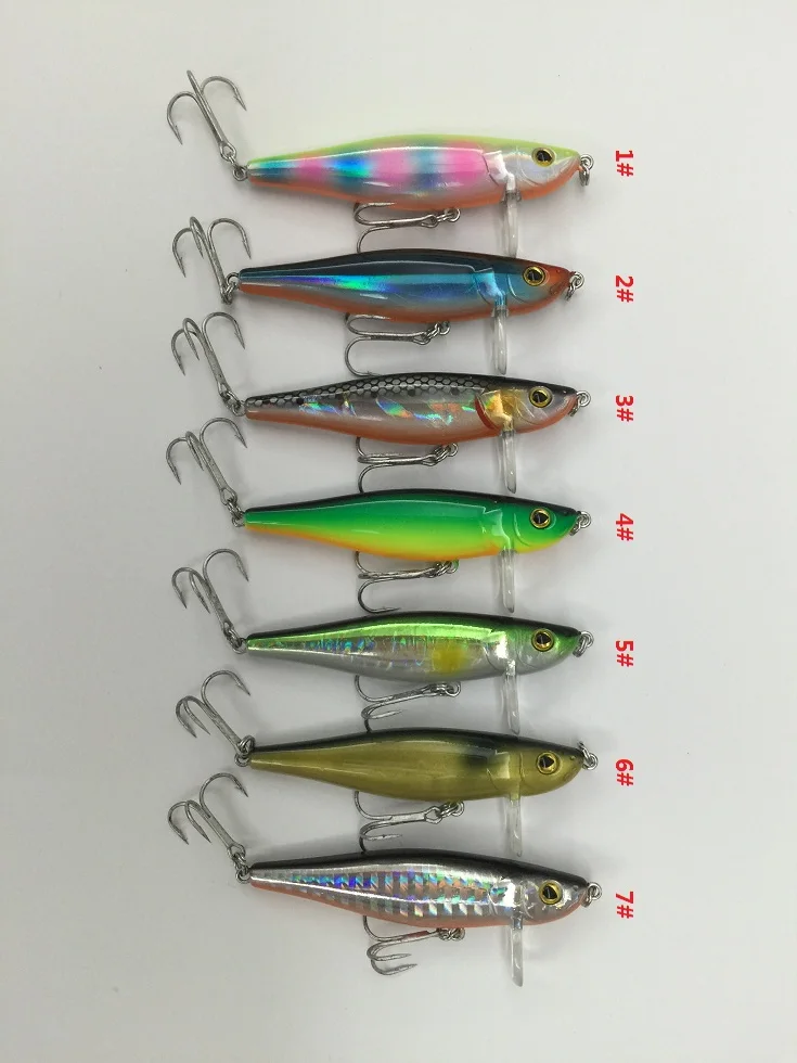 

12g/7cm Fishing lure Vibration Lure China hook Sinking Type Seven color choices