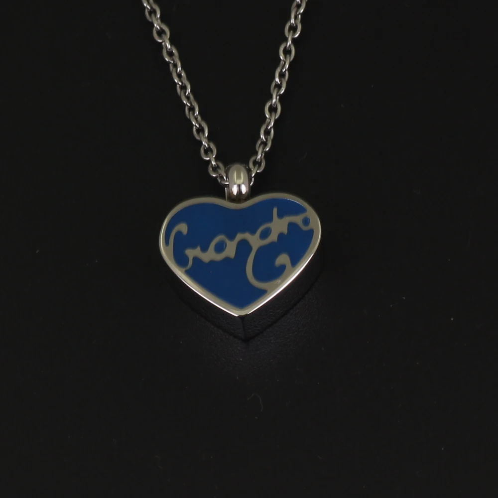 Memorial Jewelry Heart Stainless Steel Cremation Urn P879 | Украшения и аксессуары