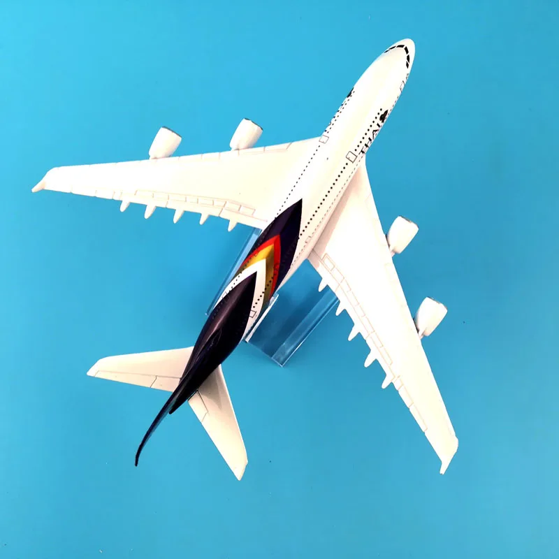 Тайский авиакомпании 16 см A380 тайские авиалинии металлического сплава модель