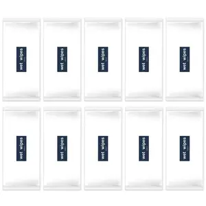 20 шт., Одноразовые Нетканые влажные салфетки