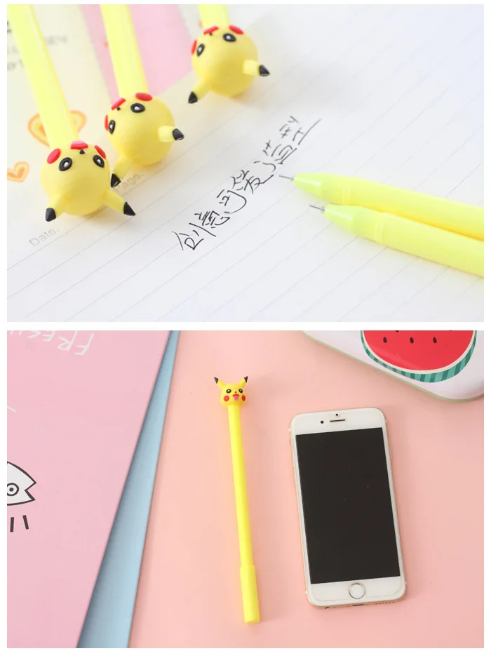 1 шт. kawaii маркеры прекрасный мультфильм желтый эльф узор офисные канцелярские перманентные граффити Искусство Маркер Знак тонкая ручка