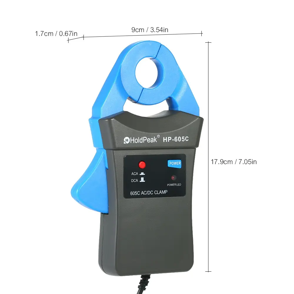 Клещи 6A/40A DC/AC токовый Зажим адаптер зажим для амперметра мультиметр измеритель с