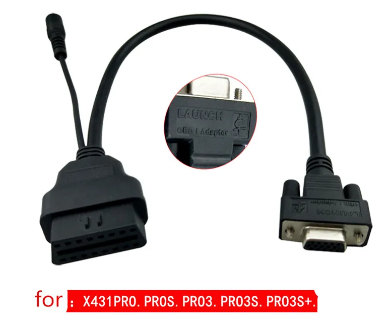 Оригинальный Соединительный Кабель адаптер OBD к 15pin для launch X431 PRO/PRO3S X431PRO PRO3 IV 3G PAD
