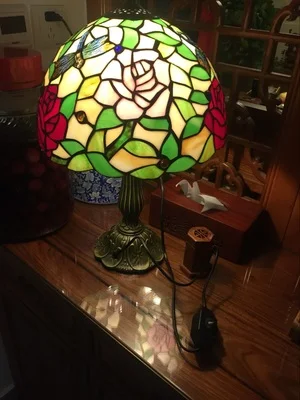 Винтажная модная настольная лампа FUMAT лампы в европейском стиле для гостиной