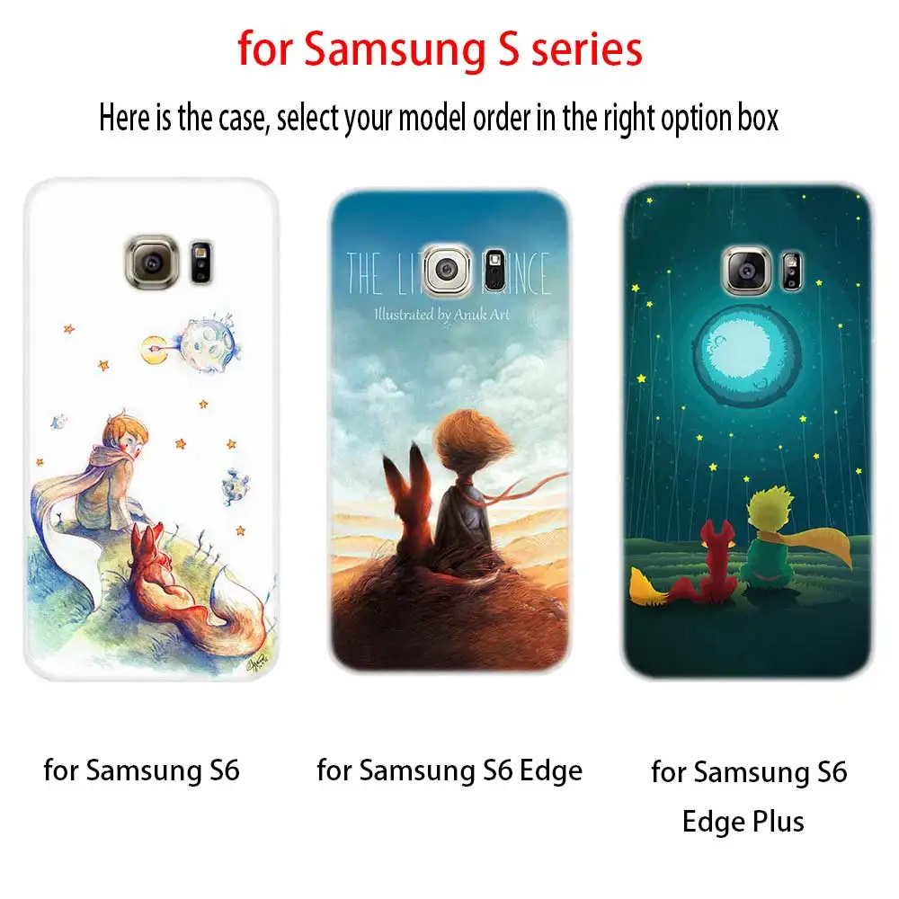 Мягкий силиконовый чехол для Samsung S30 S20 S11 S10 S9 S8 Plus lite 11e 10e Uitra S7Edge The little prince Rose fox |