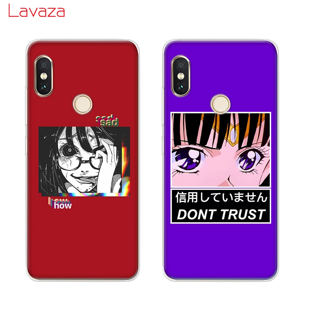 Жесткий чехол для телефона с аниме Девушка подросток Lavaza Huawei P30 Pro Lite Nova 3 3i Honor 8 9 10