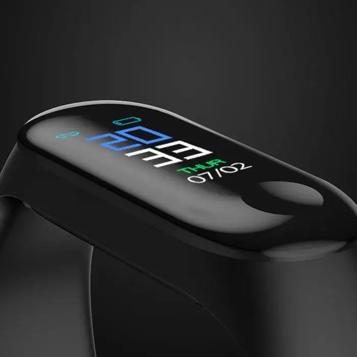 M3 смарт-браслет Фитнес трекер Браслет Водонепроницаемый bluetooth smartwatch светодиодный сообщение монитор сердечного ритма Смарт-браслет