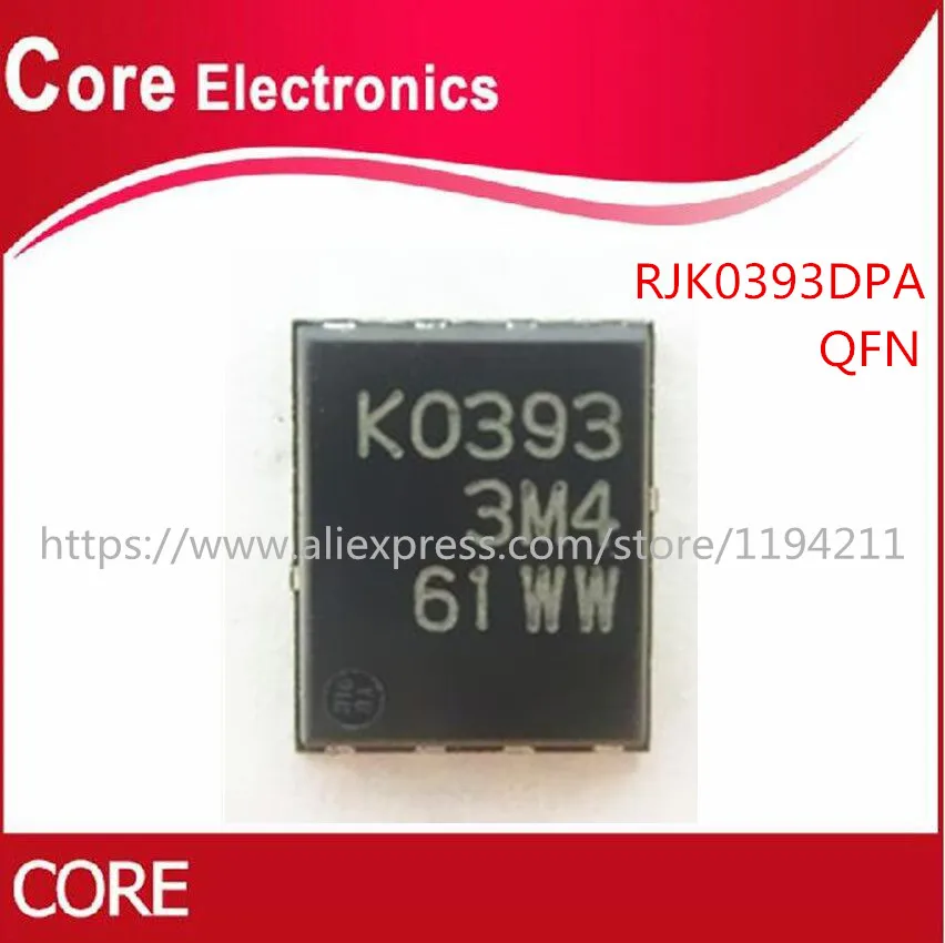 20 шт. модель RJK0393DPA RJK0393 K0393 | Электронные компоненты и принадлежности