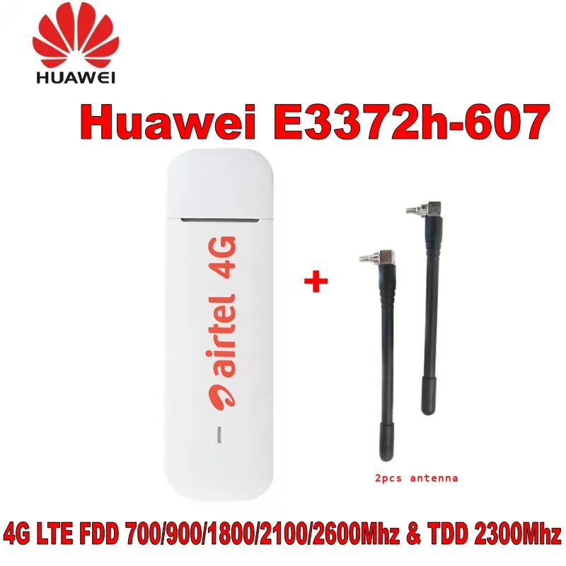 Разблокированный Huawei 4G USB модем E3372 E3372h 607 4 аппарат не привязан к оператору