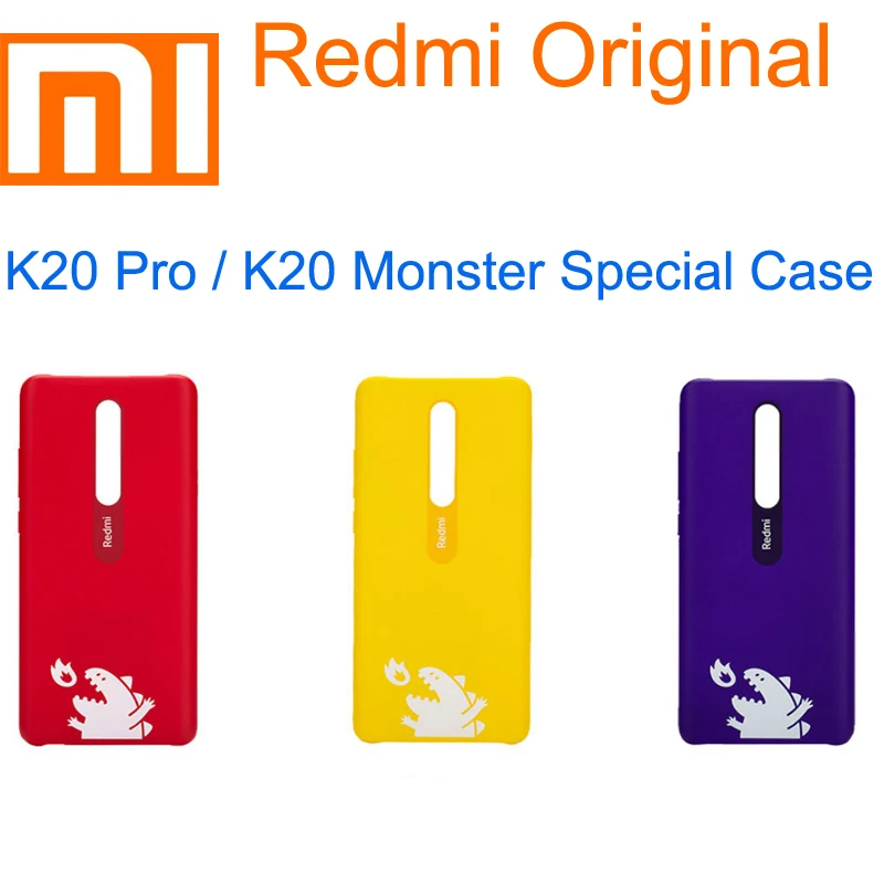 100% Genuine Original Redmi K20 Pro Case Strange force Devil Hard PC Protective Back Cover For Monster Specail Edition |