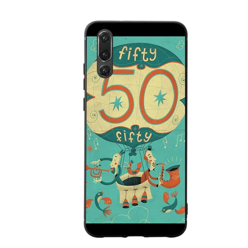 Одежда для сна с милыми и забавными панели телефона рисунком Крышка huawei P30 lite pro nova