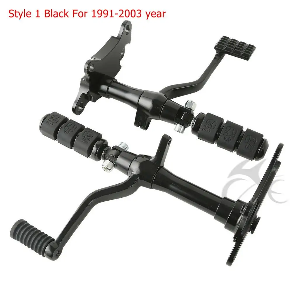 Style 1 Прищепки для мотоцикла для Harley Sportster XL 883 1200 1991-2003 2004-2013 - Цвет: Style 1