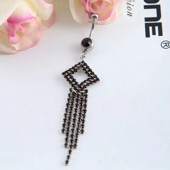 5pcs/lot High Quality Belly Button Rings Wholesale 2015 Top New Design Tassel Stainless Steel Navel Piercing Jewelry | Украшения и