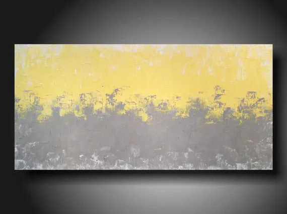 2016 ручная работа Прямая поставка красивые пейзажи стены Красочные абстрактные