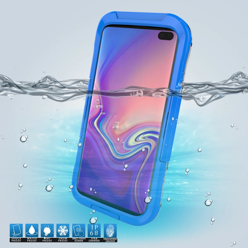 IP68 Водонепроницаемый чехол для samsung Galaxy S10e S10 S9 S8 плюс S7 S6 edge Note 9 8 5 чехол для телефона для подводного погружения и дайвинга доказательство воды крышка
