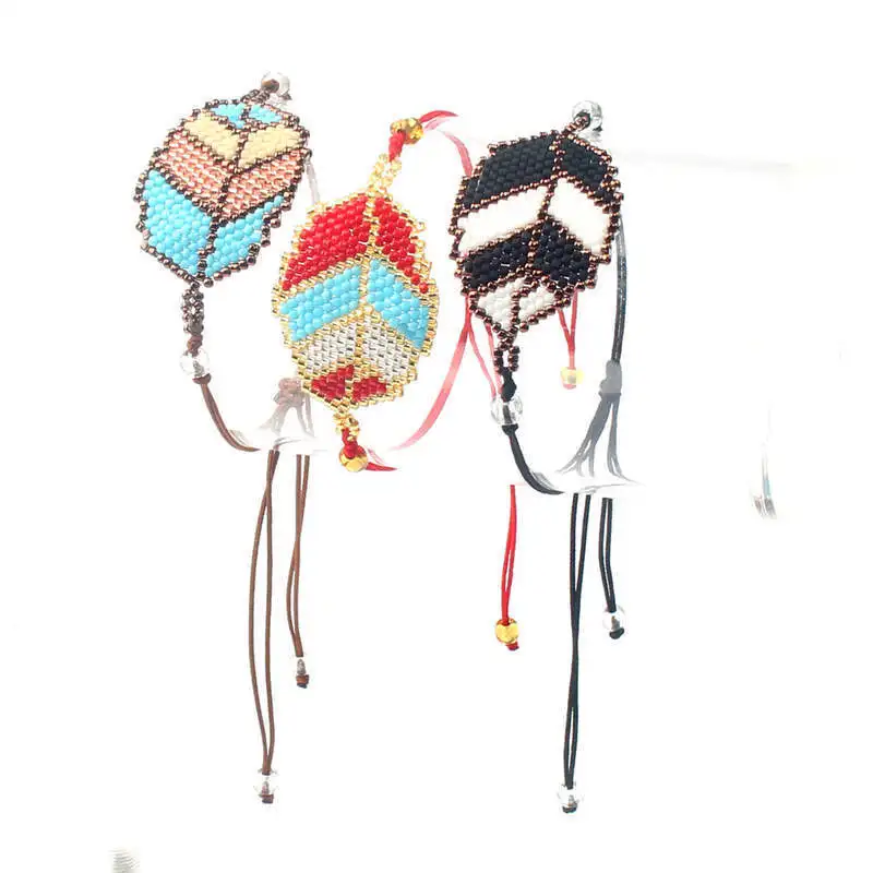 SHINUSBOHO Delica, браслеты из бисера в форме листа, мужские браслеты Miyuki, звенья цепи, женские браслеты, браслеты с листьями, ювелирные изделия, лучший друг, подарки