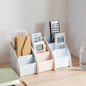 OTHERHOUSE Настольный ящик для хранения для пульта дистанционного управления женский косметический Органайзер для макияжных кистей держатель для пульта дистанционного управления полка