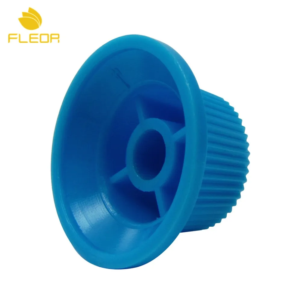 FLEOR 30 шт. пластиковая шляпа топ электрическая гитара громкость и тон настройки