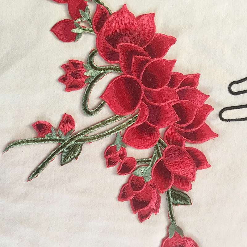 3 шт. винтажная вышитая Цветочная нашивка для официального платья аксессуары