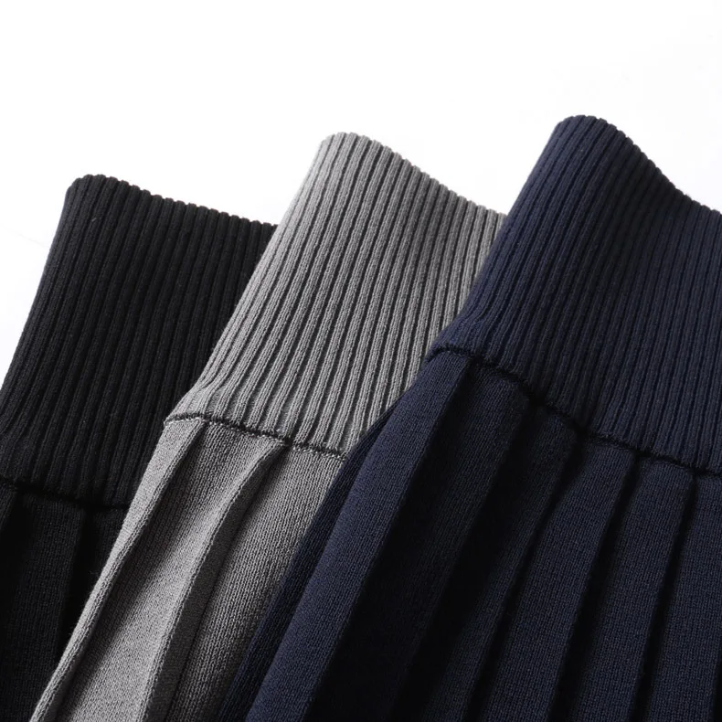 2018 новая зимняя юбка с тонкой талией плиссированные юбки женские | Женская одежда