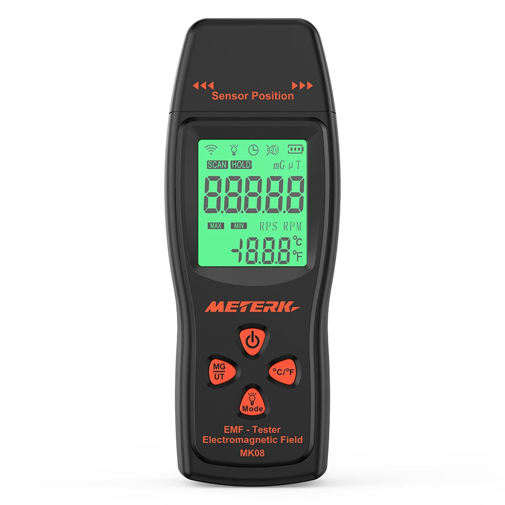 Измеритель EMF ручной мини детектор электромагнитного поля с ЖК дисплеем|counter