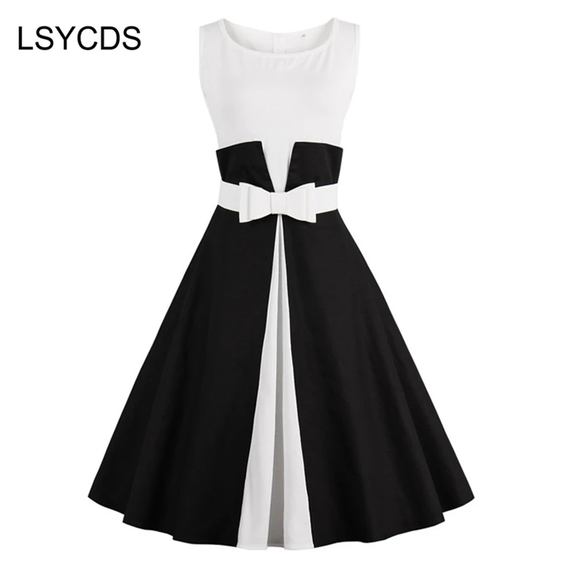 Женские вечерние платья размера плюс S ~ 4XL летние винтажные с О-образным вырезом