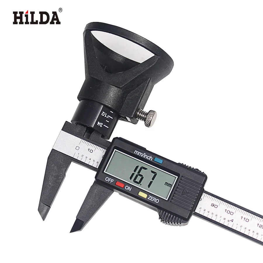 150mm 6 inch LCD Digital Electronic Carbon Fiber Vernier Caliper Gauge Micrometer Measuring Tool Ruler Digital Calipers