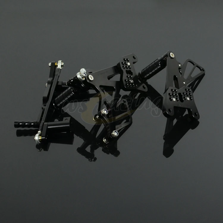 Регулируемые подножки для мотоциклов с ЧПУ педалей YAMAHA YZF R1 2007 2008 07 08|foot pegs|billet foot