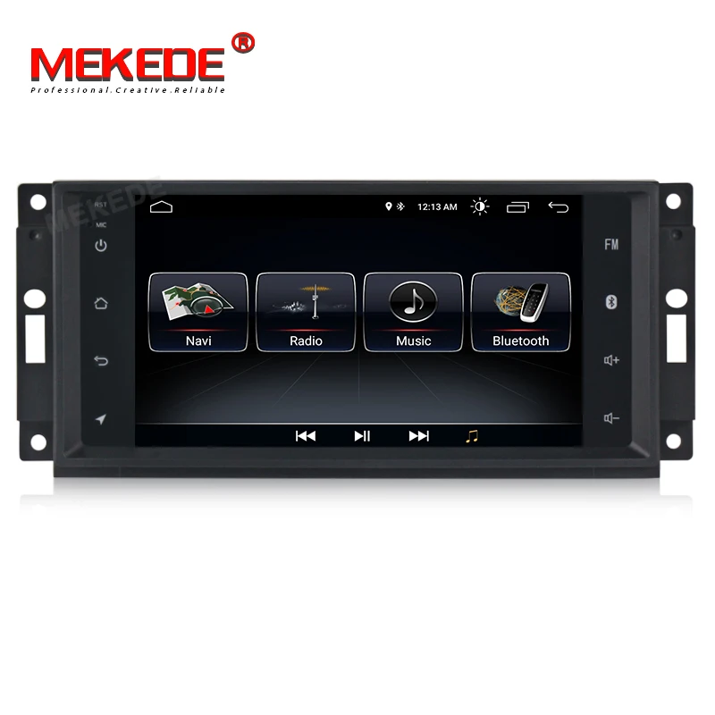 MEKEDE Android8.1 Автомобильный мультимедийный dvd плеер для Jeep Cherokee 2009 2008 2010 Wrangler стерео