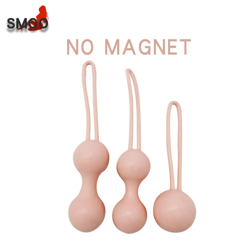 Секс игрушки для взрослых Smoo силиконовые вагинальные шарики Geisha Balls устройство