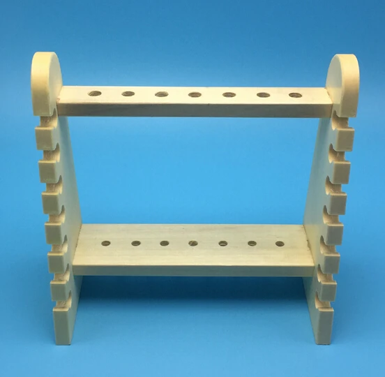2016 New Style Wooden Test Tube Rack,  14 Hole and Pins-Solid Wood ,tube box.