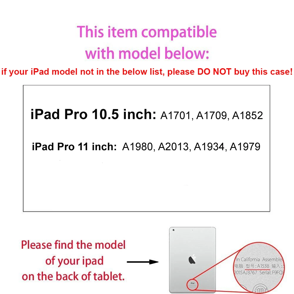 Планшеты Чехол для iPad Pro 10 5 дюймов из искусственной кожи Бумажник слот карт Стенд