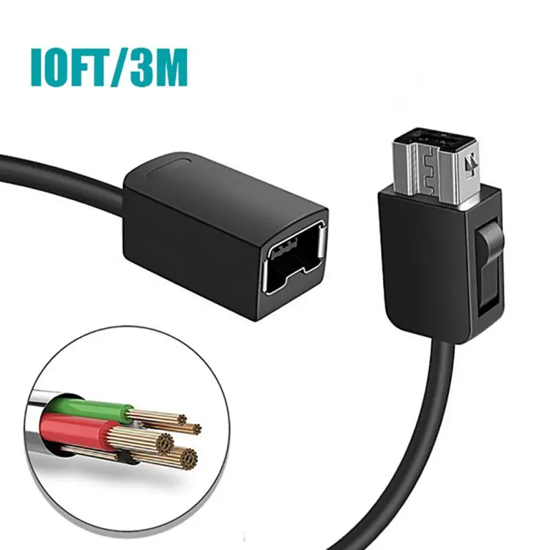3M Gamepad Extension Cable wire Game Extender Cord for 2017 Nintendo SNES Classic Mini controller NES Wii | Электроника