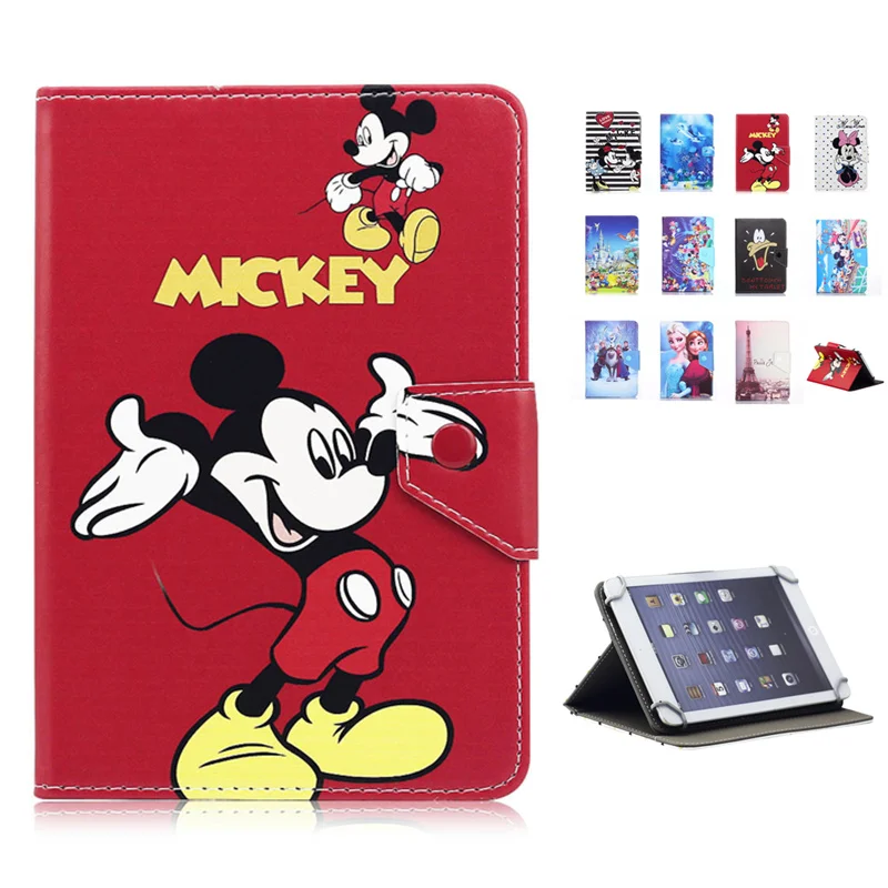 Мультяшный чехол для Alcatel ONETOUCH ONE TOUCH 1 T 7 &quot/Pixi 4 0/Pixi 3 0 дюймов планшет PU кожаный