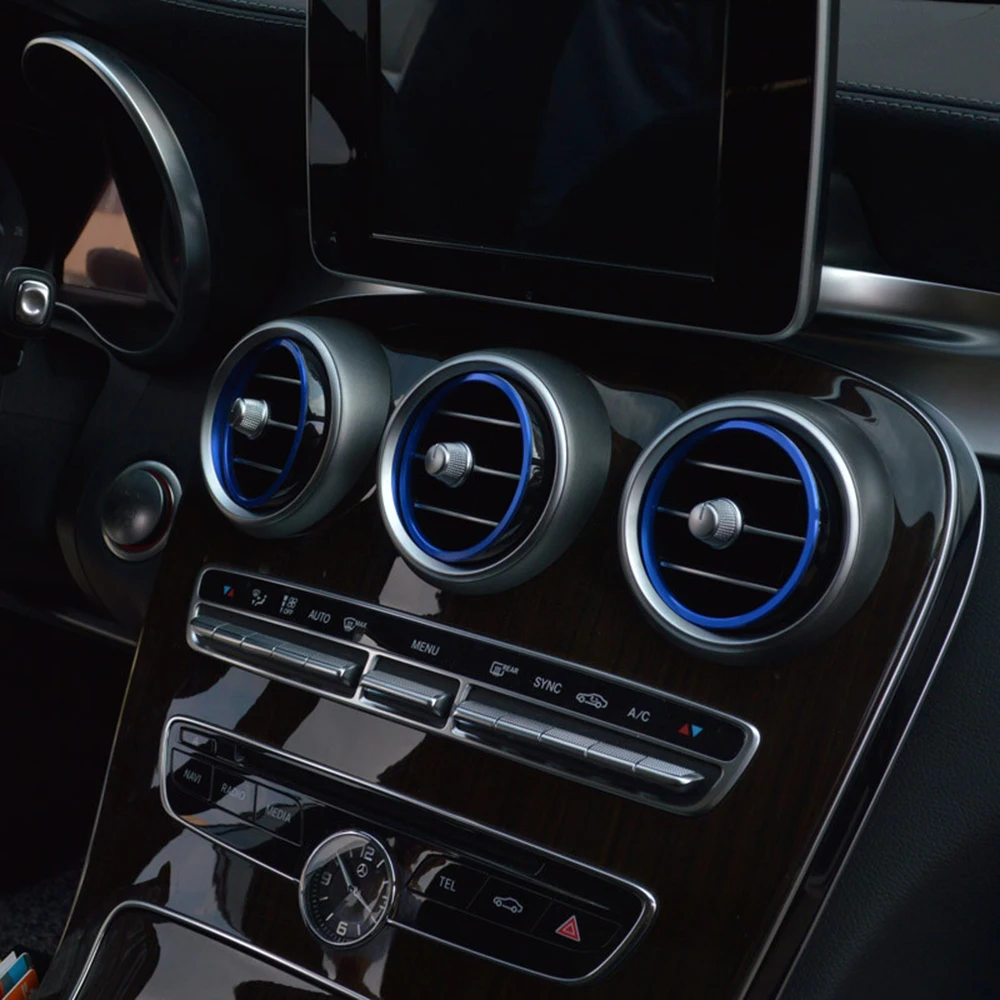 Автомобильное выходное кольцо с вентиляционным отверстием для Mercedes Benz C GLC Class C180