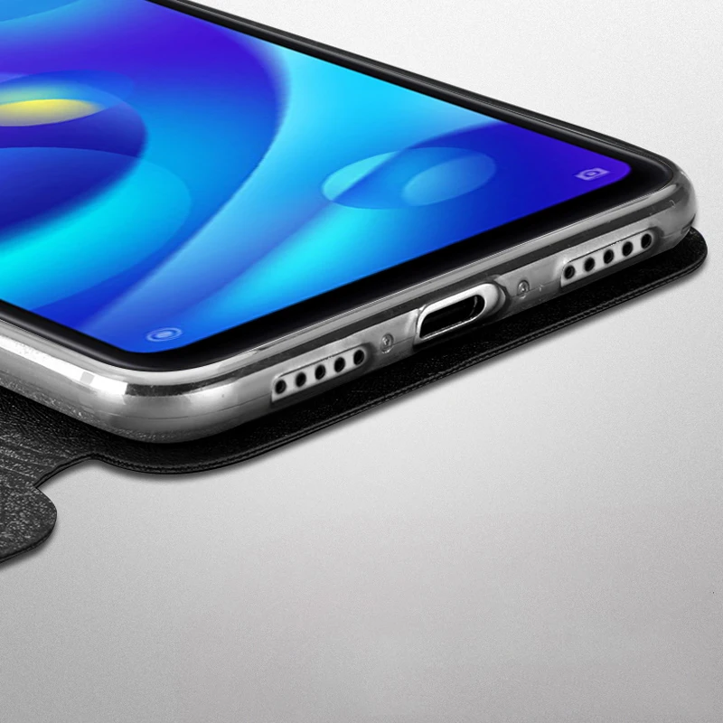 Чехол-книжка для Xiaomi play кожаный мягкий силиконовый чехол Mofi xiaomi чехол-подставка mi