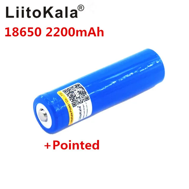 Светодиодный светильник LiitoKala перезаряжаемый литиевый аккумулятор 18650 3 7 В