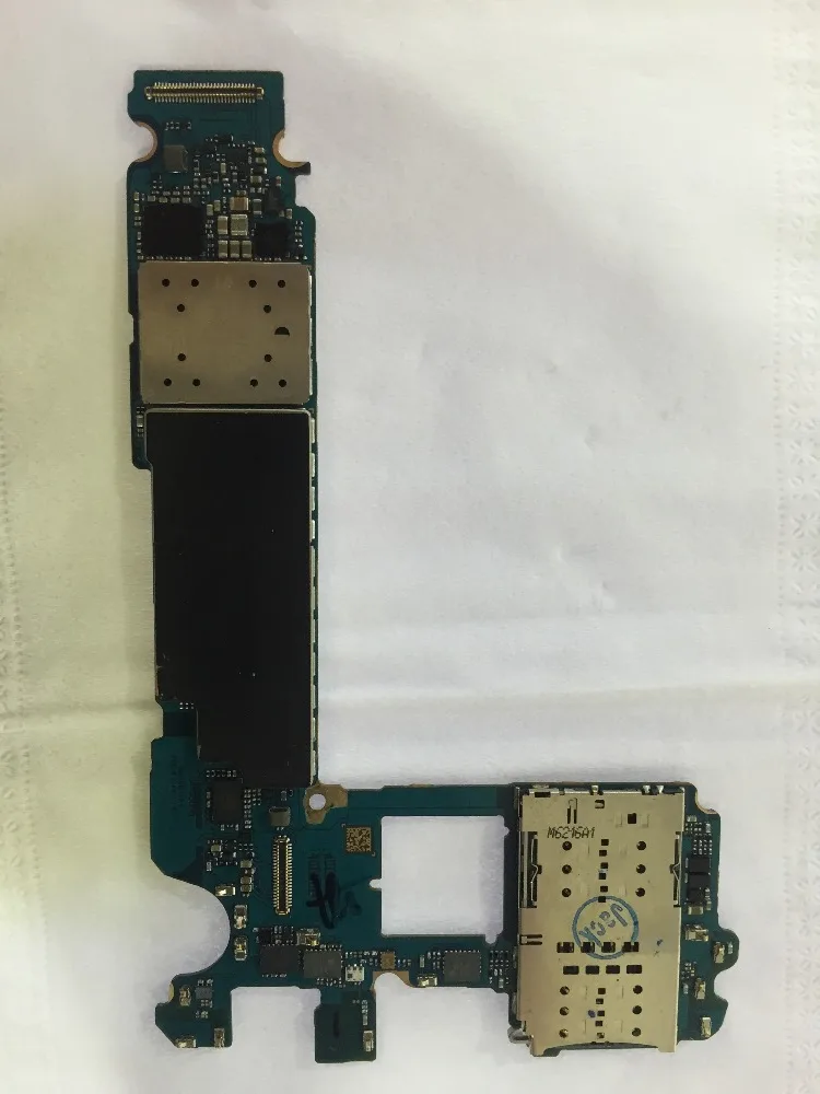 Разобранная материнская плата для Samsung galaxy S7 edge g935fd полнофункциональная с