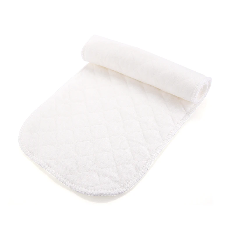 10 шт. подкладка подгузников для младенцев Многоразовые моющиеся вставки ткань